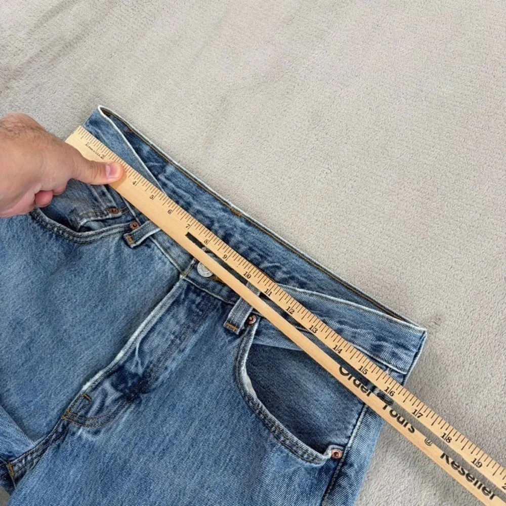 Vintage Levis 501 Jeans Men 32x28 (Tag 32x29) Blue‎ Wash Distressed Denim Grunge